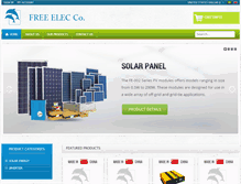 Tablet Screenshot of free-elec.com